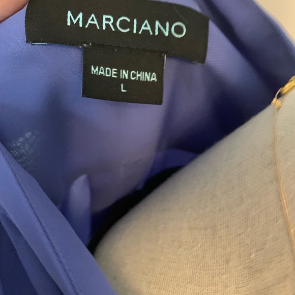Marciano lavender cowl neck blouse - Picture 2 of 5